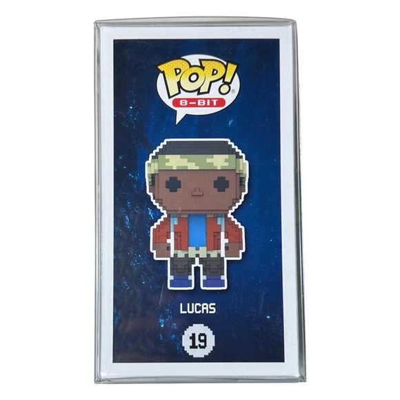 Funko Pop! 8-Bit Stranger Things LUCAS #19 Vinyl Figure - Picture 2 of 6